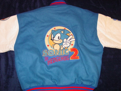 Sonic jackets, including a Sonic/Coca-Cola tie-in,... - Tiny Cartridge ...