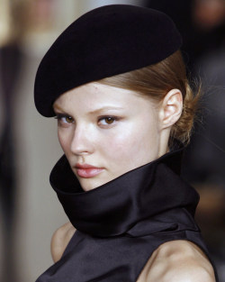 Magdalena Frackowiak at Ralph Lauren Fall 2007