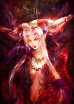 iamthebrainwasher:  victoryfanfare:  boogfdz:  (via videogamegirls)    Amazing picture of Ultimecia