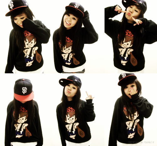 justinancheta:  -vivianle:  Dressing like a boy is fun.   cute :D haha  OH MY VIVIAN!!! YOU’RE SO PRETTY!!! 