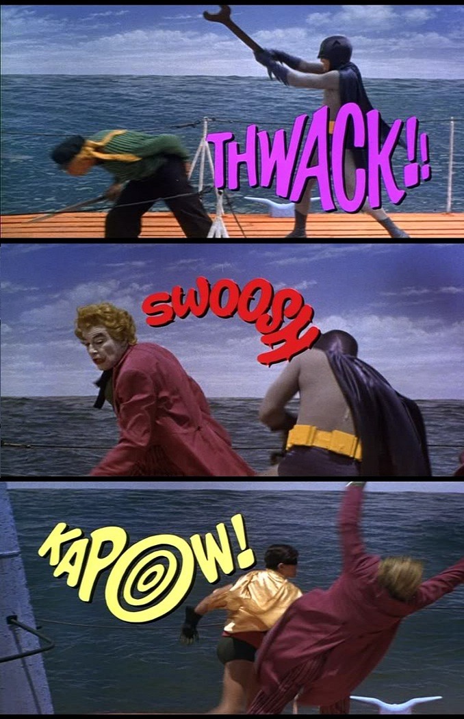 onecreativedesign:  oldhollywood:  via Batman (1966, dir. Leslie Martinson)  