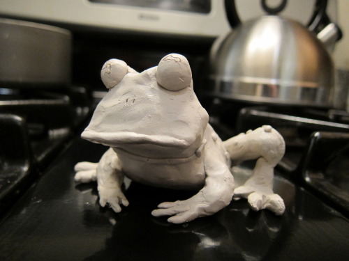 Usually, After I Take A Few Pictures Of The Sculpture, I Smoosh The Little Guy Back Into The Scrap Pile.