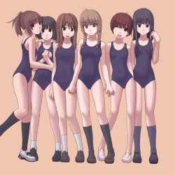 shashinmeister:  syumari:  【虹画像】紺ソックスや黒ソックスを履いた女の子の画像集 part6 