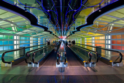 travelthisworld: O’Hare airport, Chicago, Illinois by Barry O’Neil