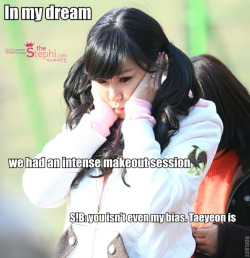 (via snsdsexualfrustration) Tiffanist i bet you have these kind of dreams! lol ;D