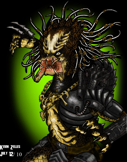 fukumatsu:  aliensandpredators:  Jungle Hunter by ~GRIDALIEN on deviantART