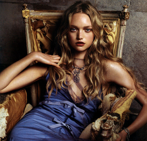Gemma Ward in Vogue US’s “Models of the Moment” by Steven Meisel