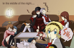 Shh~! I wish Minato was in this picture, too. :(