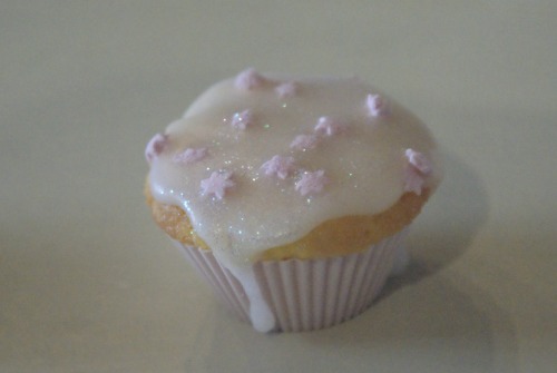 Today i made sparkly fairy cakes.