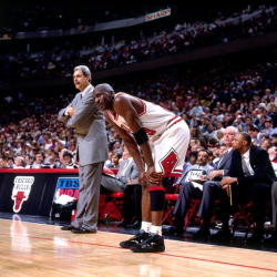 lamarlangston:  MJ in a pair of Penny’s &amp; Jeff Bridges coaching loll &amp; i bet yall cant spot Jesse Jackson looking right into the camera