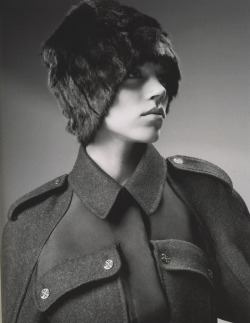 Freja Beha Erichsen Shot By Daniel Jackson For  Louis Vuitton Pre Fall 2006Via: Asf