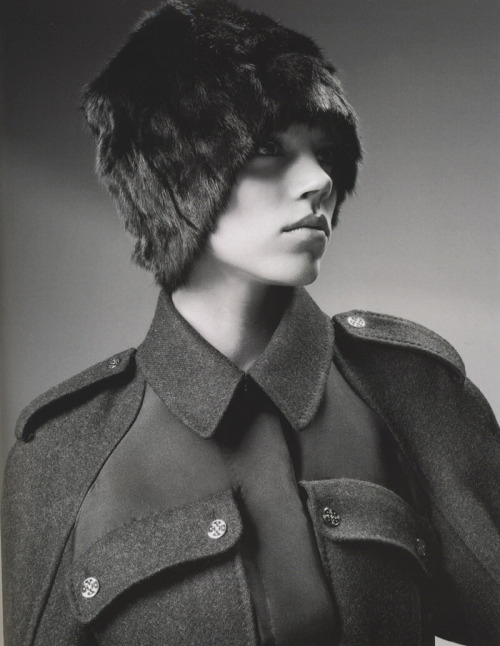 Freja Beha Erichsen shot by Daniel Jackson for Louis Vuitton pre fall 2006via: asf @ tfs
