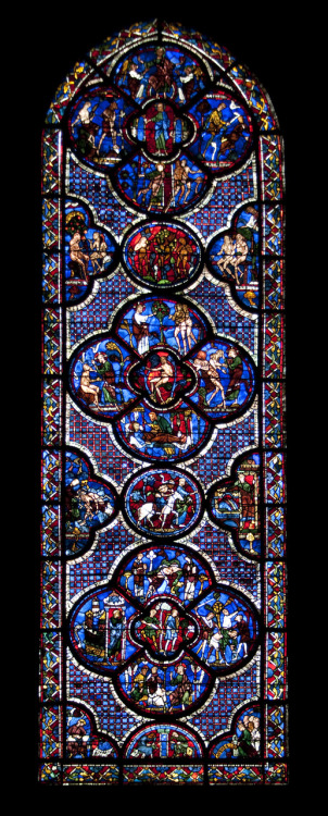 siqwel: All available sizes | Stained glass window Chartres Cathedral | Flickr - Photo Sharing!