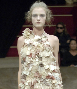 Vlada Roslyakova @ Alexander McQueen Spring 2007