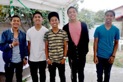 i fail at that photo challenge thing!!!! but it was unexpected that the guys wore vnecks for Byron&rsquo;s party hahha except for isiah but yeah.