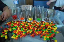 katbaaaby:  lipstickandsex:    How to make Skittles Vodka! What you need: - Skittles! a pack should be enough for 5 small bottles. - 5 small vodka. (sorry I dont know the exact mL) - A camera. (cause I’m sure you’d want to take pictures after) Procedures: