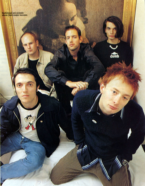 Radiohead, RAW Magazine, 1996.