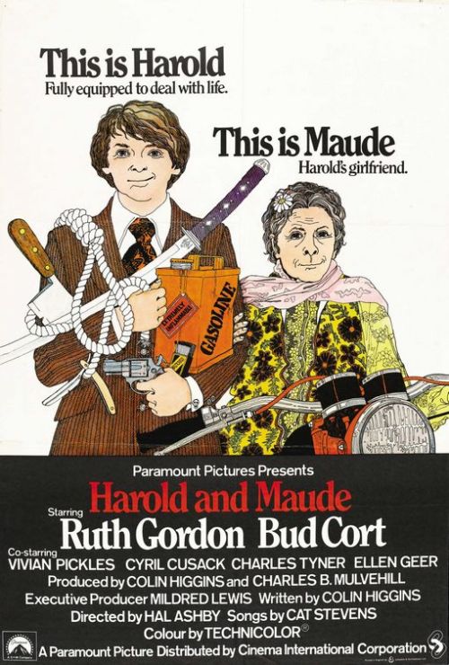 glamoramamama75: theprolific: louxosenjoyables: retropopcult: vintagemovieposters:Harold and Maude (