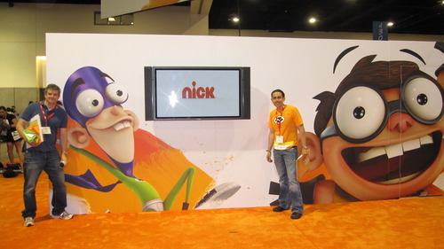 Fanboy and Chum Chum, A network pose for Eric Robles's Fanb…