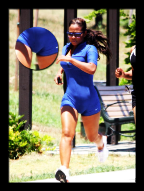 Christina Milian X Spandex X Cameltoe