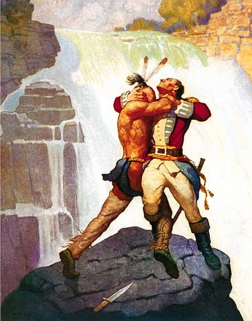 androphilia:The Last Of The Mohicans By N. C. Wyeth, 1919