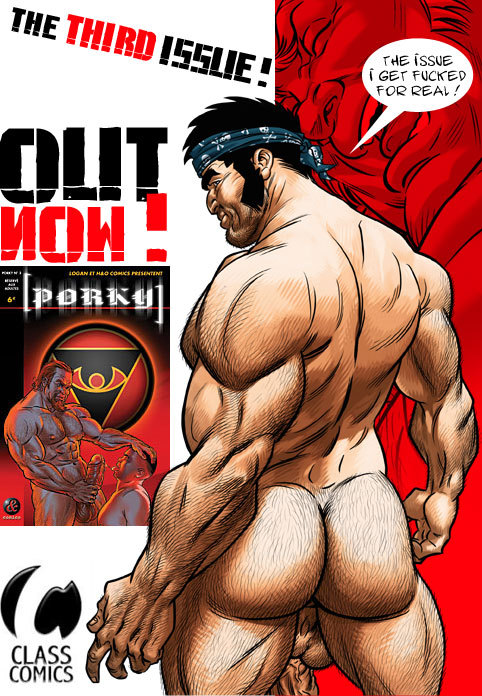 homocomix:  dalelazarov:  Logan’s new gay erotic comic is coming out soon!  adds degrees to the alre
