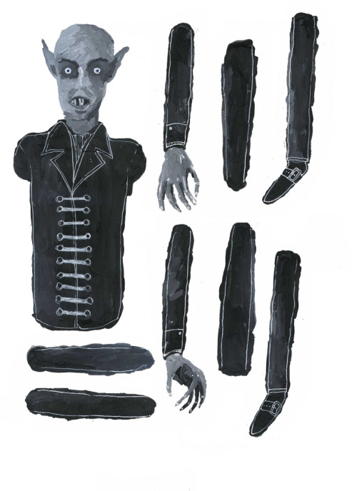 ajourneyroundmyskull: Make Your Own Nosferatu by Jack Felgate, part of a collaborative project with 