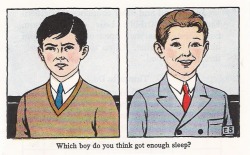 snapesslave:  theatomicboom:  shoreofmysubconscious:  fallthroughthesky:  vanmeers:   #clearly the boy on the left did because he retains enough sense to be angry at the world’s bullshit #meanwhile that boy on the right #he’s in that stupor you