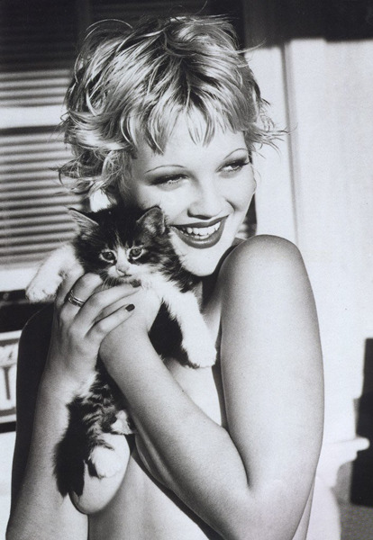 fuckyeahdrewbarrymore:Playboy, Jan 1995