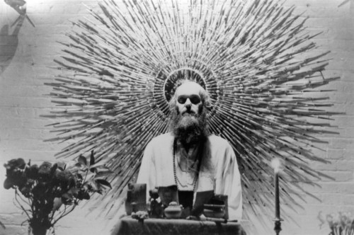 manbartlett: Now HERE’S a way to start your week! Ram Dass looking like Rasputin! Yaye! Circa 