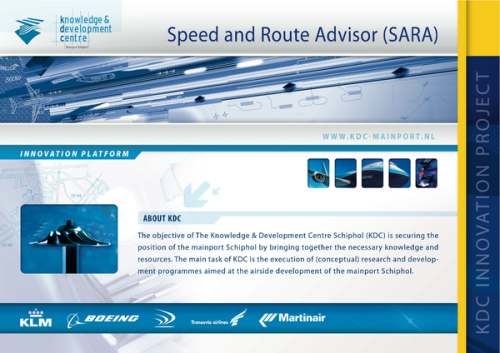 KDC Schiphol mainport folder design