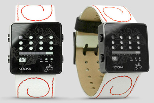 ny2la:  Nooka X John Fluevog Zot Watch  i want a Nooka Watch …or even the NOOKA UNDERCROWN one!