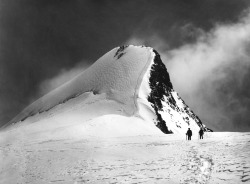 black-and-white:  theworldwelivein:  The Collodion Climb | PDN Photo of the Day © Fondazione Sella  