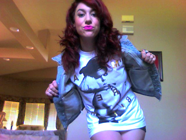 because i got a Gaga shirt from monster ball that says &ldquo;I&rsquo;m a