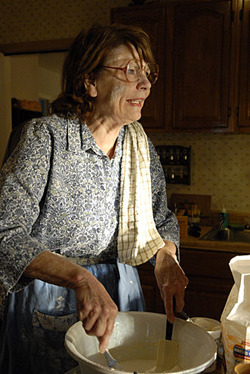 Grandma Saracen… Y'all, I’m pretty sure she’s whipping up a batch of Tapioca pudd