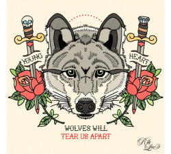 turnyourlifeintoapostcard:  riklee:  nicolejanelle:  xcountmeoutx:  (via riklee) Wolves Will Tear Us Apart - © Rik Lee Feel kinda weird re-blogging my own work but please don’t remove the credit and link when you re-blog.x 