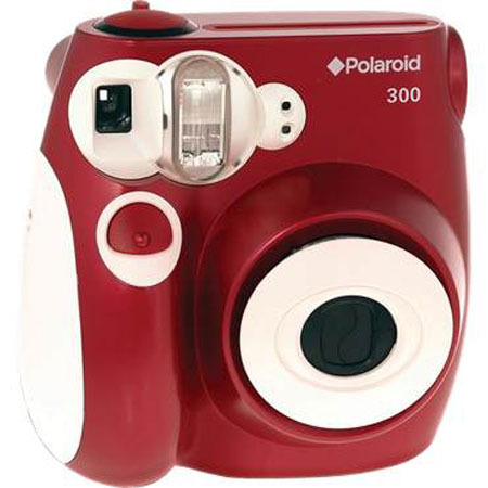 Polaroid 300 Analog - RED $100 ~did they do a collab with Fujifilm?coz thsi looks exactly like Insta