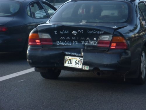 brandonbebeast:  smilingishealthy:  genevievenguyen:  fuckyeahalan:  brithneynicole:  tonisha:  -thaatswhatshesaid:  (via wantnu4ever) I NEED TO FIND THIS CAR LOLOLOLOLOL       Looks like hawaii because the License plate & the sticker says Prototype