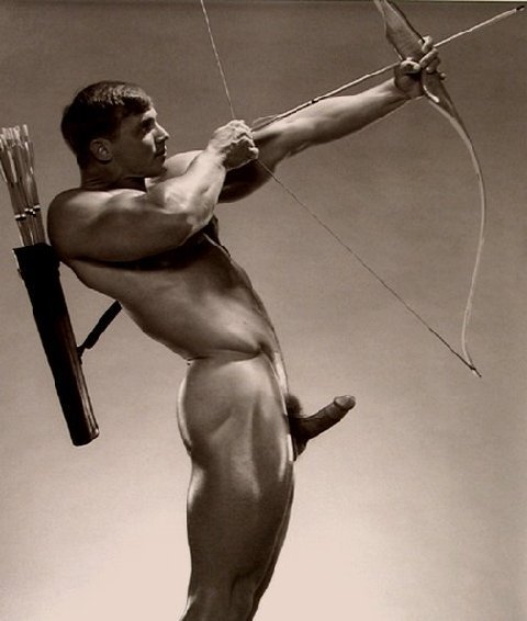 John Pruitt and his … um … arrow!