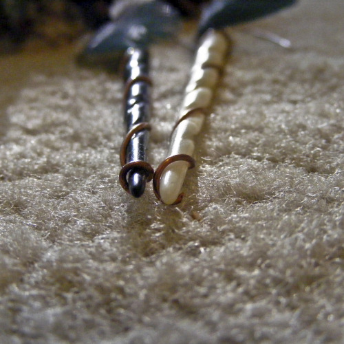 Feather Spear Earrings