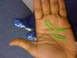 Scrubs Friday x Griffey volts x silly band [for the kids]&hellip;it&rsquo;s my boy Jimmy the Jiraffe