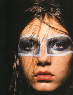 Angela Lindvall by David Sims for Jil Sander Spring 1998