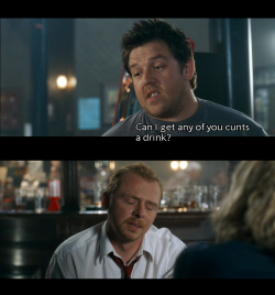 (via mrs-norris, freecocaine) I will also reblog Simon Pegg awesomeness, like Shaun of the Dead and Hot Fuzz :D