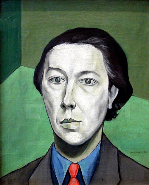 unrealityart:arsvitaest:Victor Brauner, Portrait of André Breton, 1934(via Gunther Stephan)