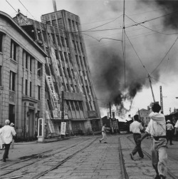 The Hiwa Department Store Crumbling From Earthquake, Fukui, Japan, 1948 Photo By