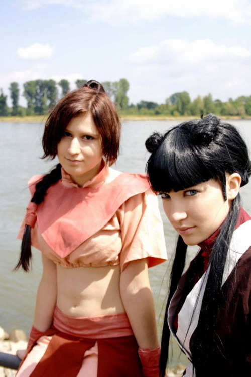 avatarsymbolism: ozaisangels: Ty Lee and Mai Cosplay Avatar by ~Cytanin Yet another fantastic cospla