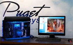 Bbqpaul:  The Aqua Pc Runs On Mineral Oil. Consisted Of An Intel S5520Sc Workstation