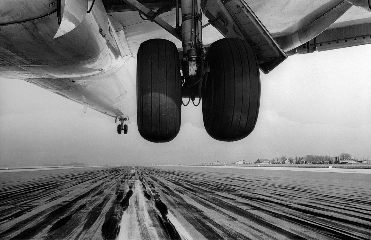Schiphol Airport photo by Frits J. Rotgans, 1967