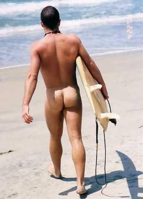 Porn Naked surfer. photos