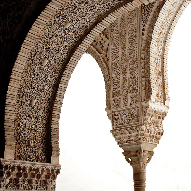 artemisdreaming:  miss-mary-quite-contrary:acidadebranca:kml:    Alhambra - Detail